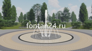 Фонтан для парка "Гармония" ø=3 м