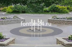 Уличный фонтан "Квартет" ø=2 м
