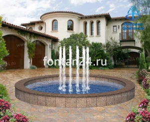 Фонтан для города "Мелодия малая" ø=4,5 м