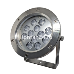 Подводный светодиодный прожектор (RGB IN ONE), 12-диодный, 12-24VDC, угол свечения 25град., IP68, нерж. сталь Подводный светодиодный прожектор (RGB IN ONE), 12-диодный, 12-24VDC, угол свечения 25град., IP68, нерж. сталь