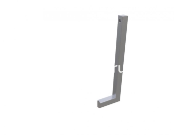 Кронштейн для светильника, нержавеющая сталь 100x150 мм