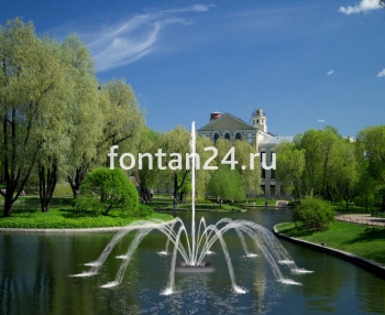 Плавающий фонтан "Сена", h=8 м