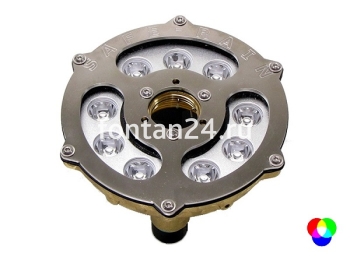 SEA 500 Crown 9 диодов, 30⁰, 22 Вт, 12/24V.DC RGB