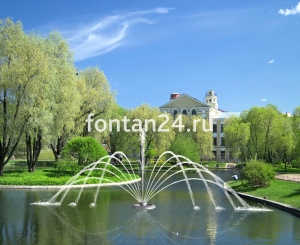 Плавающий фонтан "Веер", h=9 м Плавающий фонтан "Веер", h=9 м