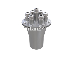 Подводный кабельный ввод 7х(11-6мм), 2 1/2”ВР, нерж.сталь